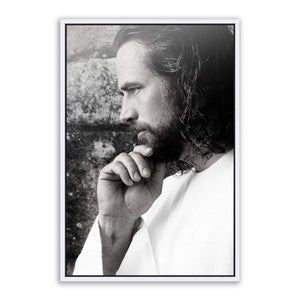 Savior Jesus Christ 'Alpha and Omega' modern realistic Christian pictures. Photo art work by Reflections of Christ.