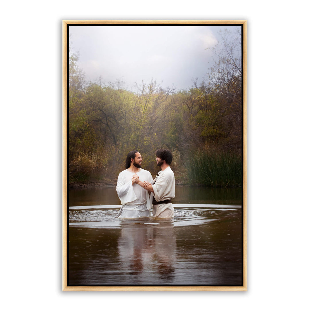Baptism of Jesus Christ Painting "Baptism" | Reflections of Christ ...