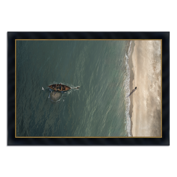 Into The Deep – Jesus and Peter (John 21) | Christian Wall Art Canvas