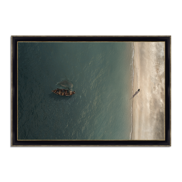 Into The Deep – Jesus and Peter (John 21) | Christian Wall Art Canvas