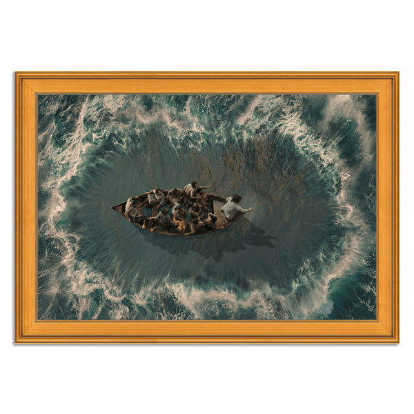 Calming the Storm | Landscape | Christian Wall Art by Mark Mabry