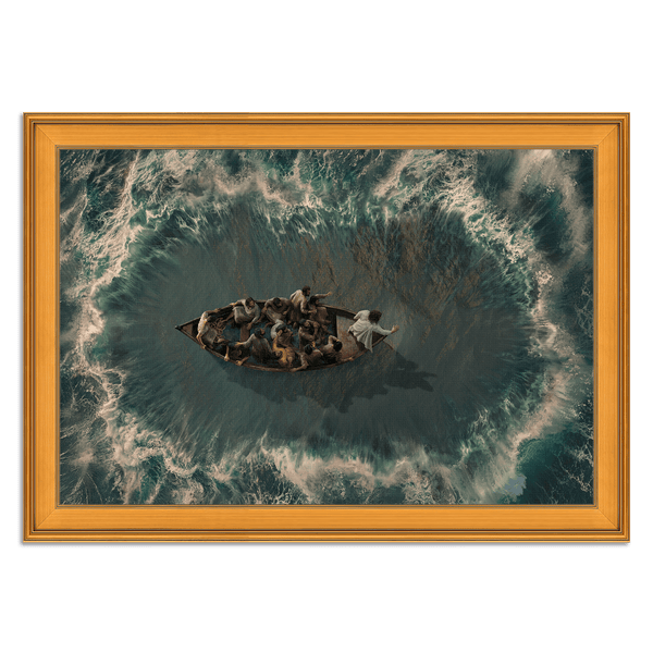 Calming the Storm | Landscape| Christian Wall Art by Mark Mabry