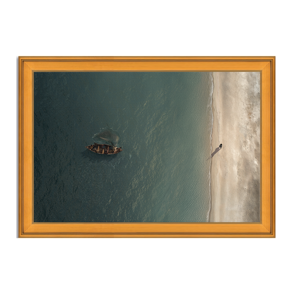 Into The Deep – Jesus and Peter (John 21) | Christian Wall Art Canvas