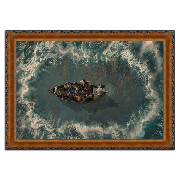 Calming the Storm | Landscape | Christian Wall Art by Mark Mabry