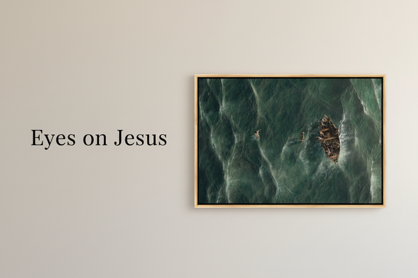 Eyes on Jesus Desktop Banner