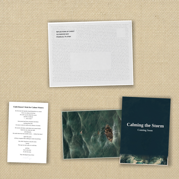 Reflections of Christ Monthly Collectible Print Club — Never Reprinted. Only Received.